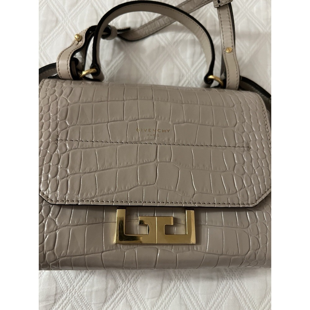 Givenchy Hand Bag Beige Leather - Picture 5 of 16